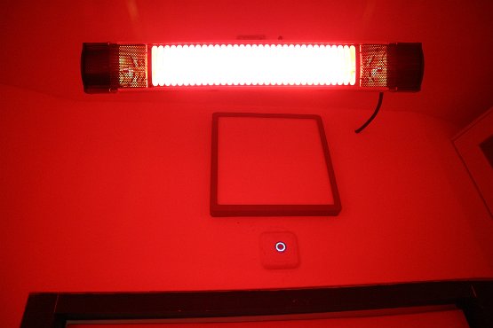 Infrarot Kabinen Modus Die Infrarot Lampe spendet sofort Wärme und Behaglichkeit.